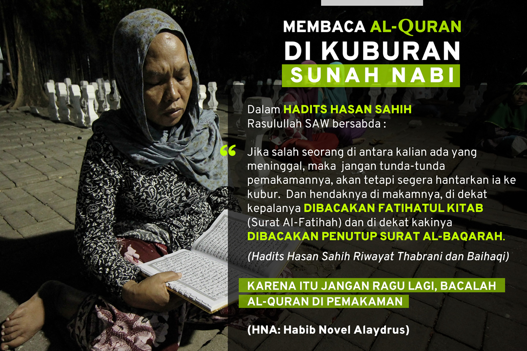 BOLEHKAH MEMBACA AL-QURAN DI KUBURAN?